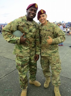 アメリカ海兵隊 上級曹長 階級章 2枚セット 夏服カーキシャツ制服用 未